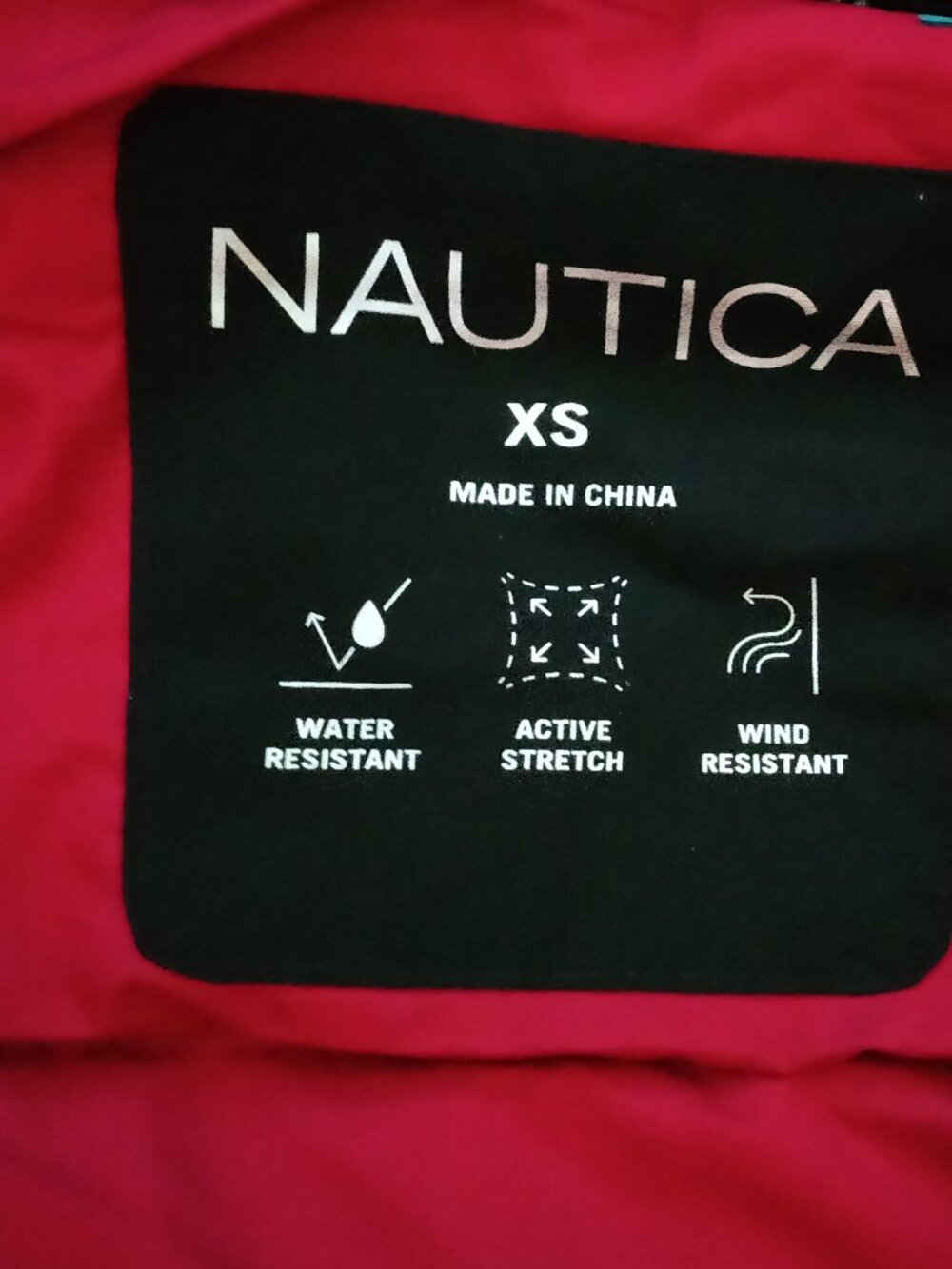 Nautica Lightweight Puffer Jacket Black Mens XS - Picture 6 of 9